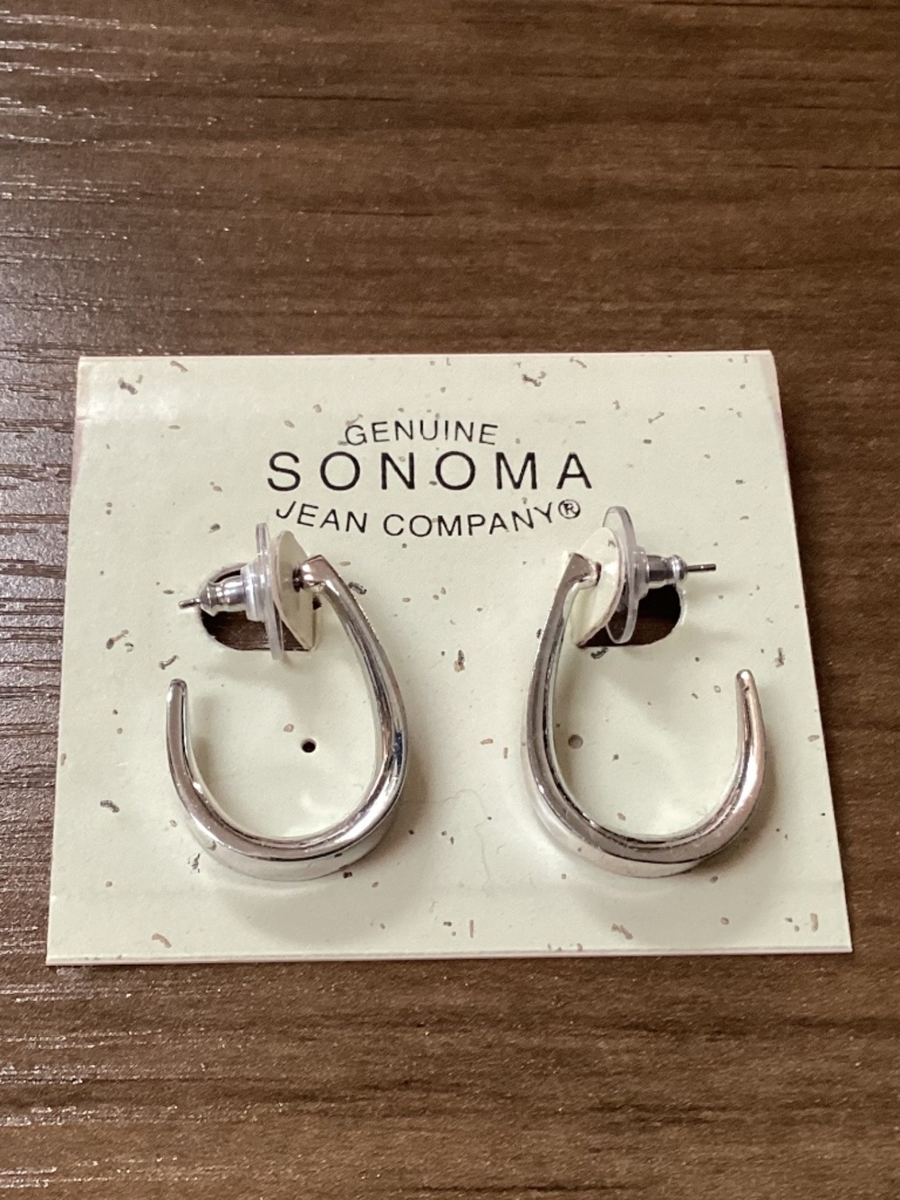 Genuine Sonoma Jean Company Silver-tone EarringsNEW